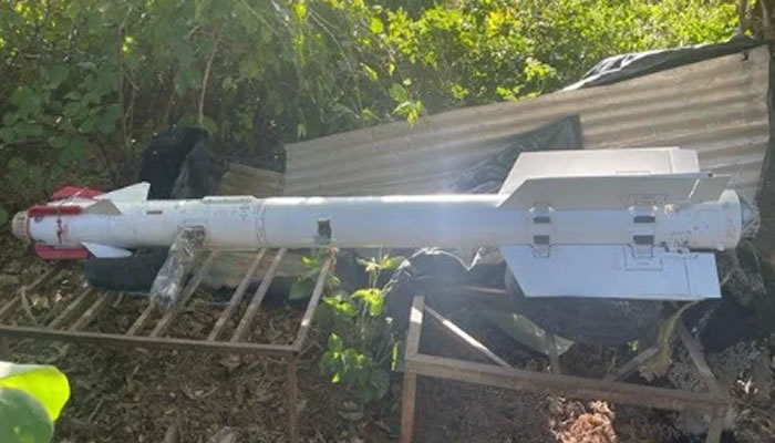 GNB Incauta Misil de Avión Sukoy en una Vivienda en Guárico