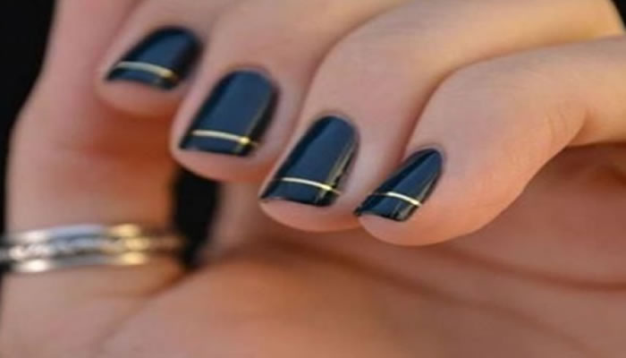 Manicure elegante para terminar el año