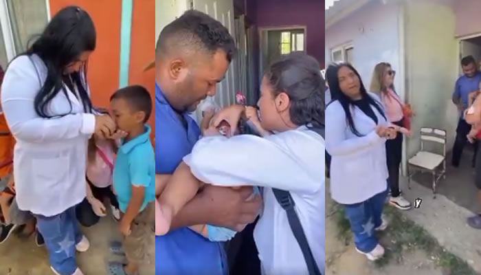 Jornada de Salud en "Boca de Guerra" del Municipio Biruaca, Apure, en Pro de la Nutrición e Inmunización Infantil