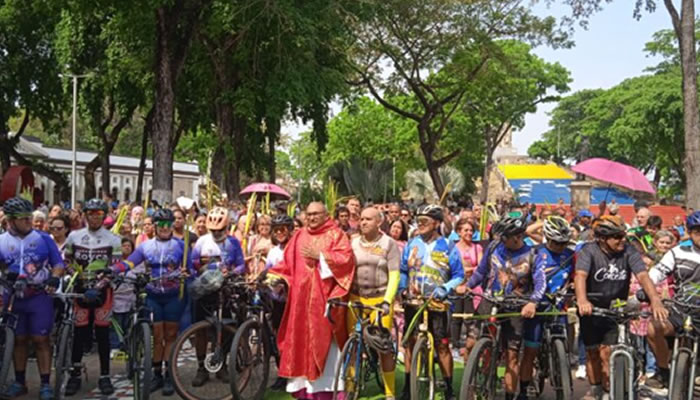 Ciclistas de Maracay recorrerán 450 kilómetros por Nazareno de Achaguas