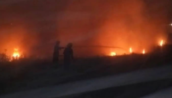 Respuesta Eficaz del Cuerpo de Bomberos del Estado Apure ante Incendio en Sector Las Mercedes