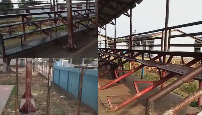 Cancha de usos múltiples en Apure está en el abandono