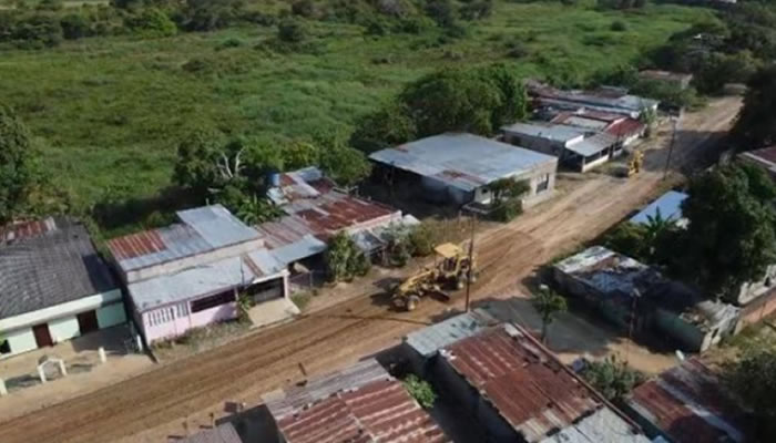 Rehabilitación del dique "Diamante" en la parroquia Guasdualito