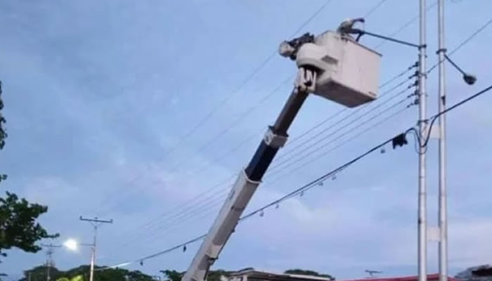 Corpoelec mejora el alumbrado público en Apure con la instalación de 550 luminarias