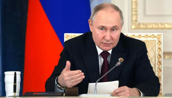Putin: Incursión de Kiev busca frenar el avance ruso en el Donbás
