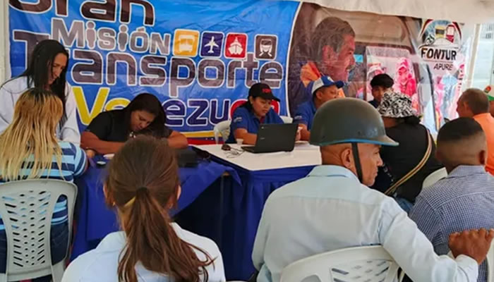 Fontur-Apure brinda servicios integrales en la III Jornada de Atención al Transportista en San Fernando