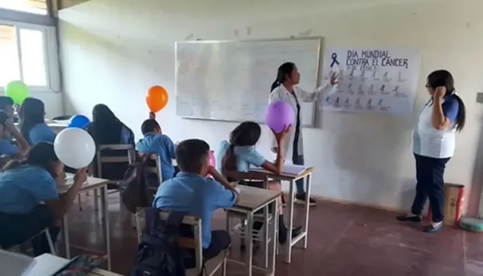 Estudiantes de Apure Reciben Charla Educativa sobre Prevención del Cáncer