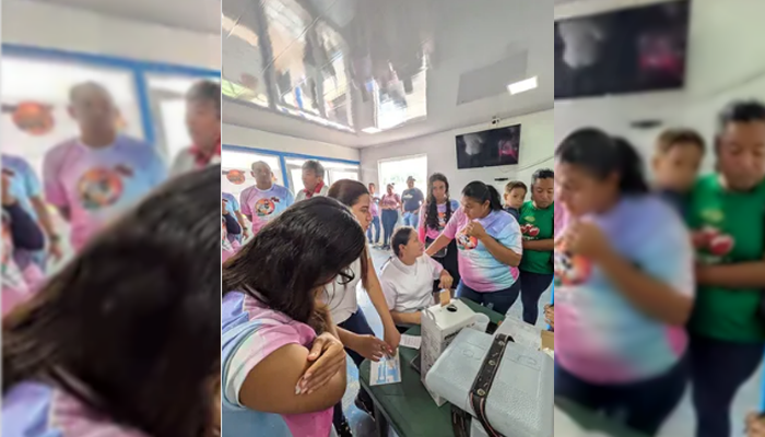 Trabajadores de la Fundación "El Niño Simón" Apure son vacunados para fortalecer su protección sanitaria