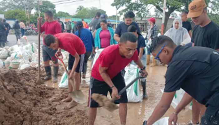 Inundaciones en Guasdualito afectan a más de 2.000 familias por desbordamiento del caño Periquera