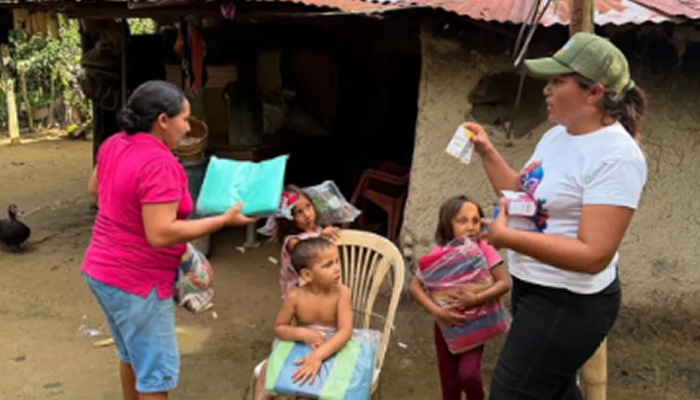 Alcaldía de Muñoz refuerza ayuda a familias afectadas por inundaciones