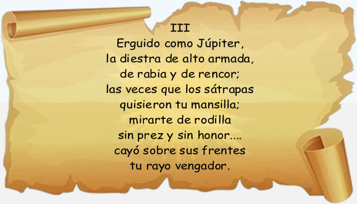 Himno del Zulia - Tercera Estrofa