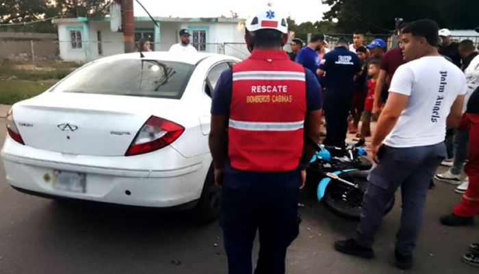 Cuerpo de Bomberos de Cabimas alerta sobre alta incidencia de accidentes con motocicletas