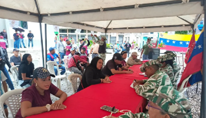 Trabajadores de TransApure se suman a jornada de alistamiento en defensa de la soberanía nacional