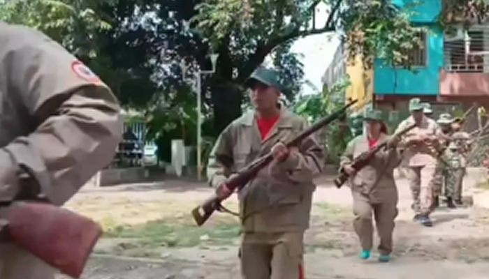 Ejército y Comunidad Realizan Ejercicios Conjuntos de Defensa Territorial en Cuatro Municipios de Apure