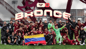 La Vinotinto Sub-15 hace historia al conquistar el bronce en la Conmebol Liga Evolución