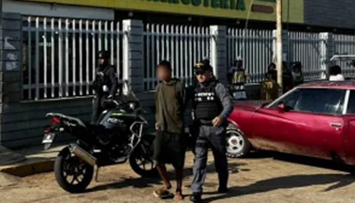 Joven de 19 años detenido por hurtar material estratégico de plaza San José Gregorio Hernández en Maracaibo