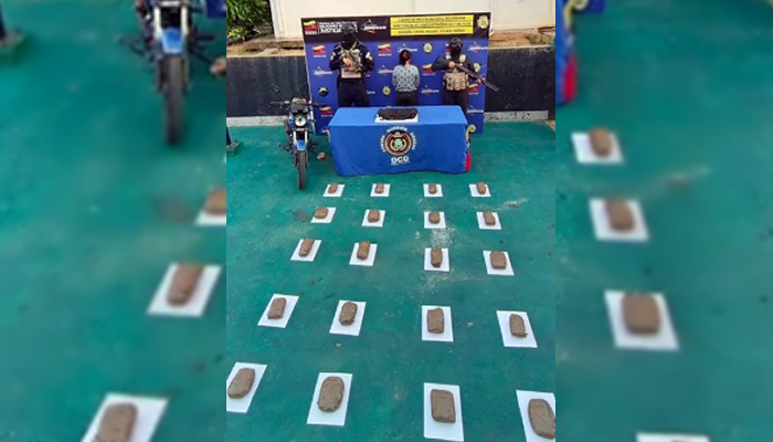 Operativo Antidrogas en Mérida Resulta en la Aprehensión de Ciudadana y Decomiso de Casi Diez Kilos de Marihuana