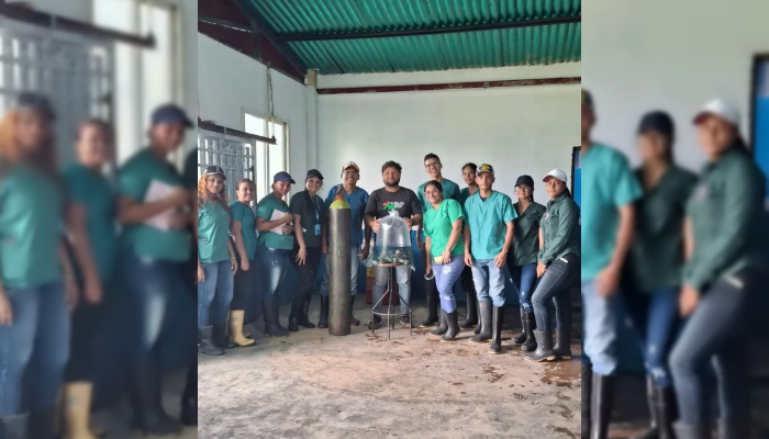 Estudiantes de Veterinaria Fortalecen Conocimientos en Visita a Estación Piscícola