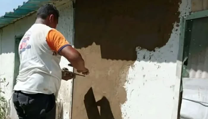 Trabajos en Bruzualito y Marazul Incluyen Restauración de Muros y Acondicionamiento de Espacios Habitacionales