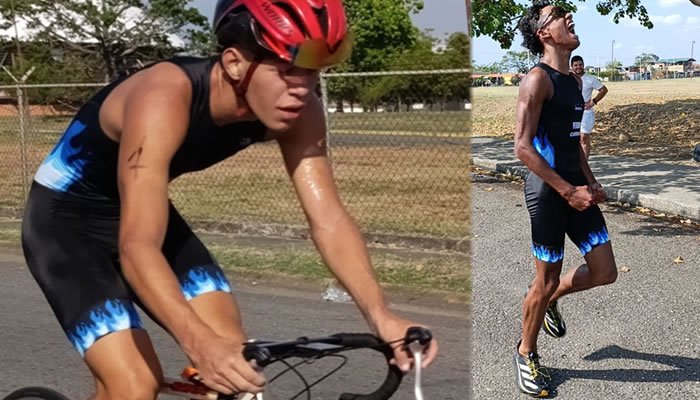 Jonás Fermín y Dailinyer Campos ganan selectivo de triatlón