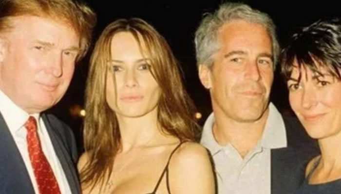 Donald Trump con Jeffrey Epstein