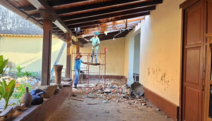 Inician trabajos de rehabilitación integral de la Casa de Bolívar en San Fernando