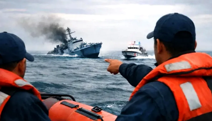 Tragedia en el Índico: Armada de Sri Lanka rescata a 30 sobrevivientes del buque iraní hundido frente a sus costas