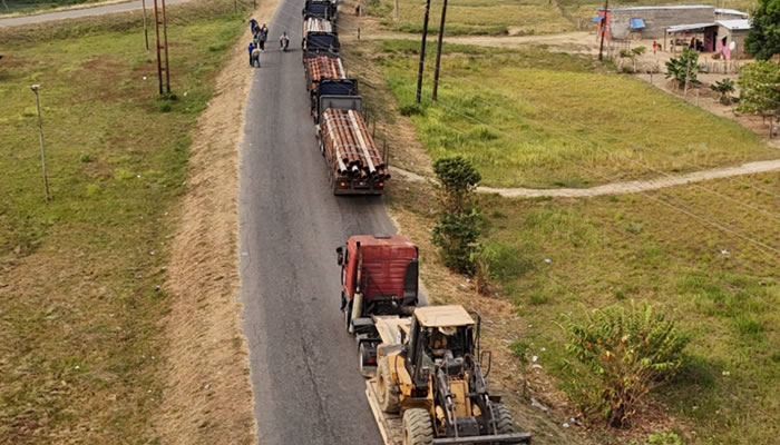 Autoridades evalúan daños por colapso de alcantarillas en municipio Páez tras crecidas de ríos Sarare y Arauca