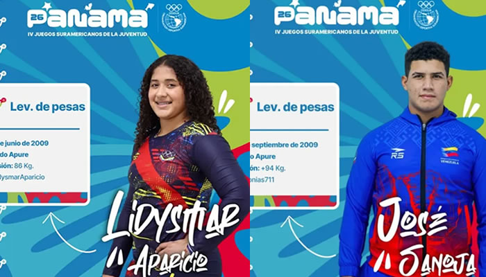 Cuatro atletas apureños fueron convocados a la selección nacional de levantamiento de pesas para los Suramericanos de la Juventud Panamá 2026
