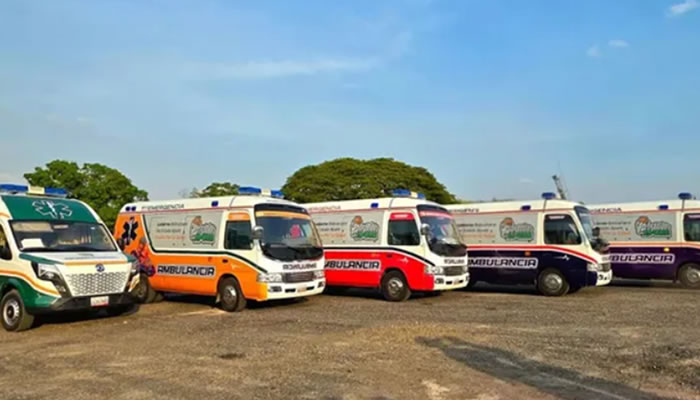Gobernación de Apure entregó seis ambulancias nuevas para fortalecer el sistema de salud regional
