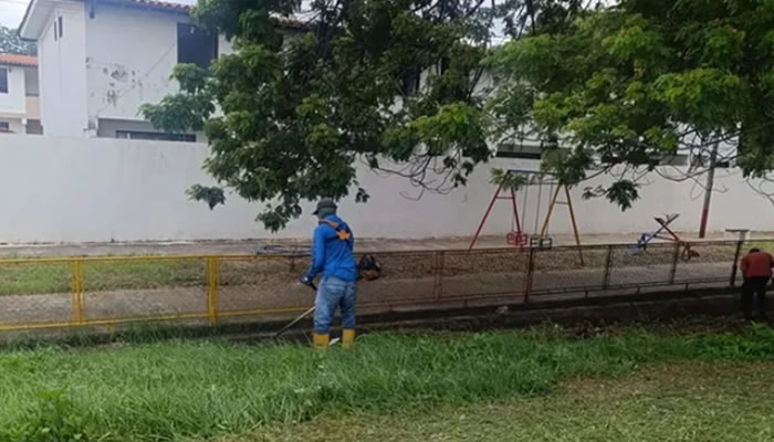 Municipio Biruaca despliega jornada de limpieza en avenida intercomunal bajo el programa “Ciudades más humanas”