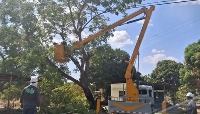 CORPOELEC realiza control de vegetación en 17 circuitos de Apure para garantizar servicio confiable a más de 13.200 familias