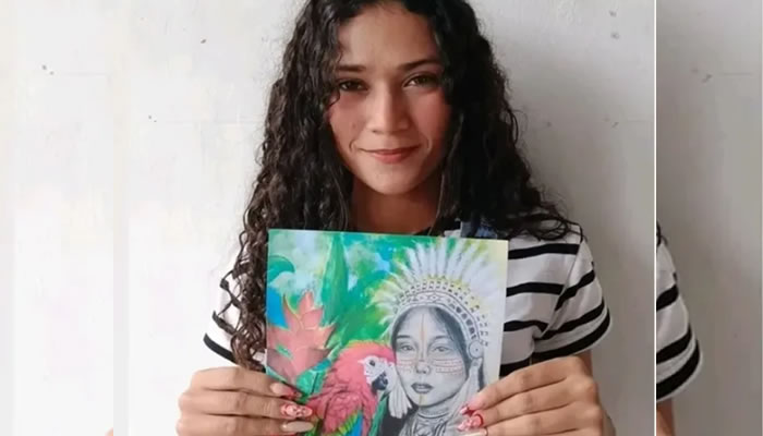 Estudiante de la Unellez, Isabela Sandoval, recibió Mención Honorífica Internacional en certamen "Semilleros de Artistas del Mundo" en Francia