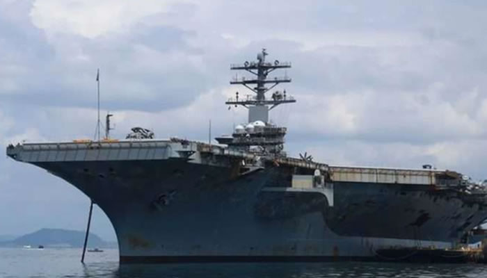 EEUU desplegó el portaviones USS Nimitz en el Caribe en medio de presión militar contra Cuba