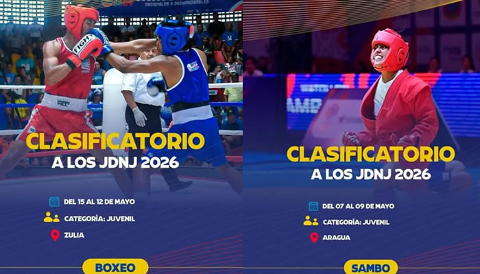 Boxeo, sambo y voleibol playa representarán a Apure en el clasificatorio nacional de los Juegos Nacionales Juveniles 2026