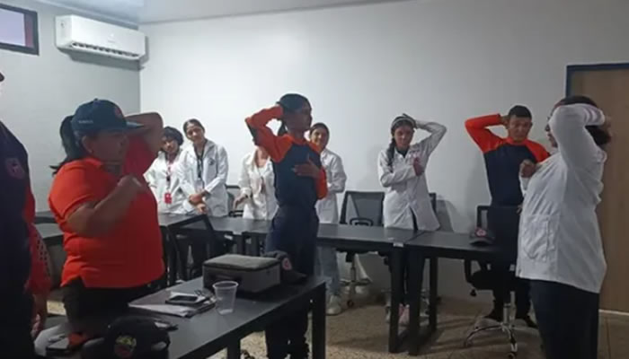Protección Civil Apure y ASIC General Alfredo Franco realizaron jornada de prevención del cáncer de mama para funcionarios
