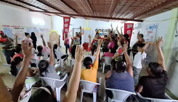 Comuna “Paraíso del Llano” postuló proyectos prioritarios para la Segunda Consulta Popular Nacional