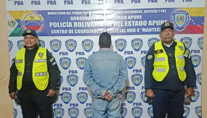 Detenido en Mantecal por abuso sexual a víctima especialmente vulnerable
