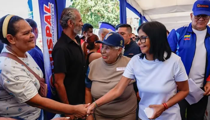 Delcy Rodríguez Convocó Al Pueblo A Participar En La Consulta Popular Del 12 De Julio