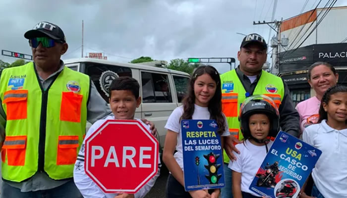Fundación El Niño Simón E INTT Promovieron Concienciación Vial En Apure