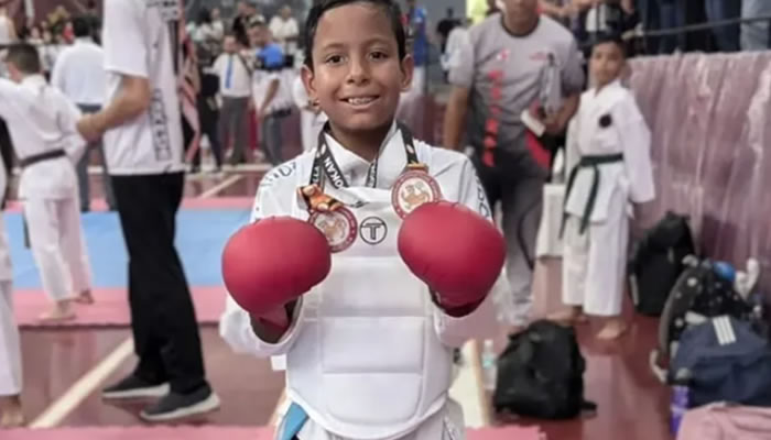 Niño Indígena Pumé Jesuhan Rodríguez Se Convierte En El Primer Atleta De Apure En Alcanzar Podio Nacional En Deportes De Combate