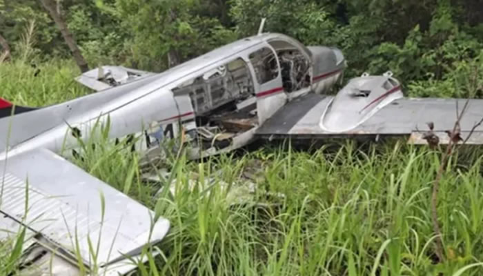 PNB Neutralizó Dos Aeronaves Del Narcotráfico En Sector Boscoso Del Municipio Pedro Camejo