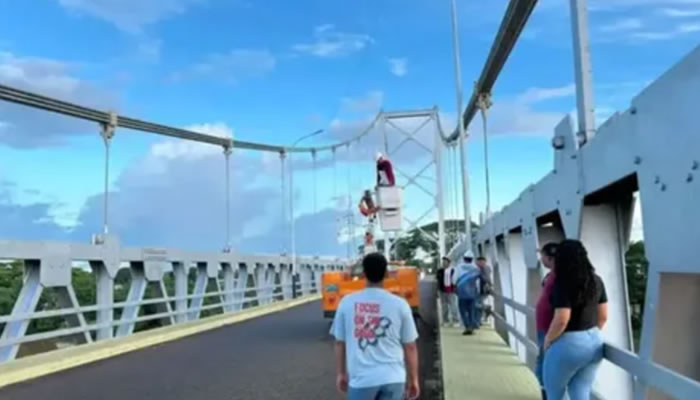 Alcaldía De Muñoz Ejecuta Mantenimiento Integral E Iluminación En Puentes De Mantecal Y Bruzual