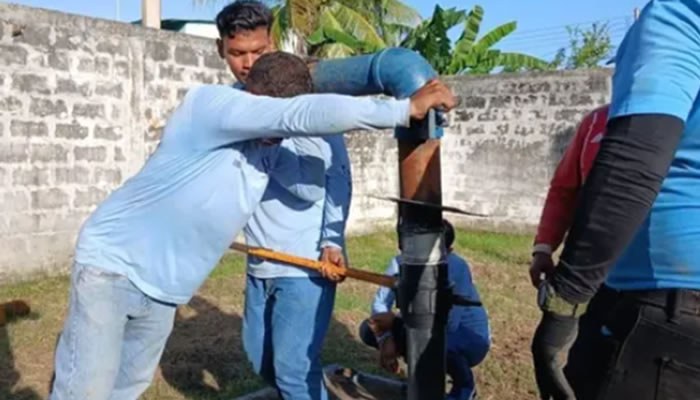 Equipo Multidisciplinario del Agua optimiza suministro de agua potable en sector Pantanal de San Fernando
