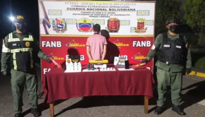 FANB Detiene A Sujeto En Páez Por Tráfico De Drogas Ocultas En Envases De Talco Y Desodorante