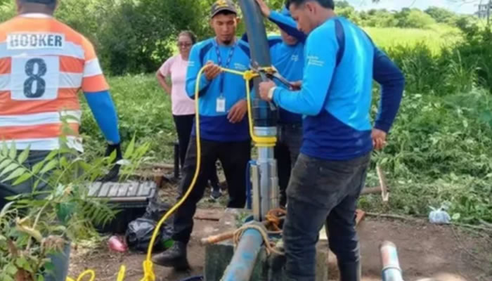 Hidroven Reactiva Pozo Profundo En Vista Hermosa Para Beneficiar A 112 Familias