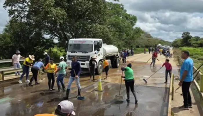 Concluyen Trabajos De Reparación Y Embellecimiento Del Puente Sobre El Río Payara