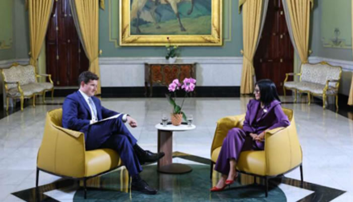 Delcy Rodríguez Afirma En TIME Que Acercamiento A EEUU No Compromete La Soberanía De Venezuela