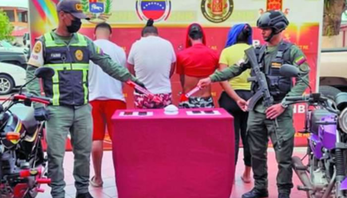 GNB Incauta 5 Kilos De Drogas Y Detiene A Cuatro Personas En Cumaná