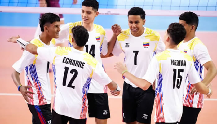 Vinotinto Sub-17 debutó con triunfo 3-0 sobre Catar en el Mundial de Voleibol de Doha
